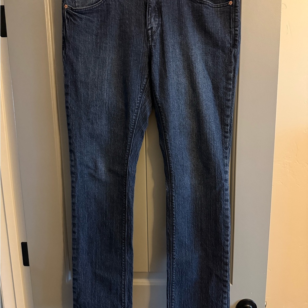Volcom Dark Blue Straight Leg Jeans